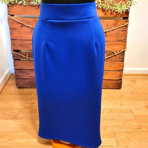 Pencil Skirt Midi Length - Picture 1 of 5